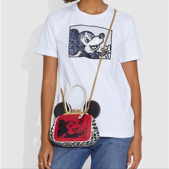RETAIL Coach Mickey Signature C Kisslock Bag - Picture 6 of 13